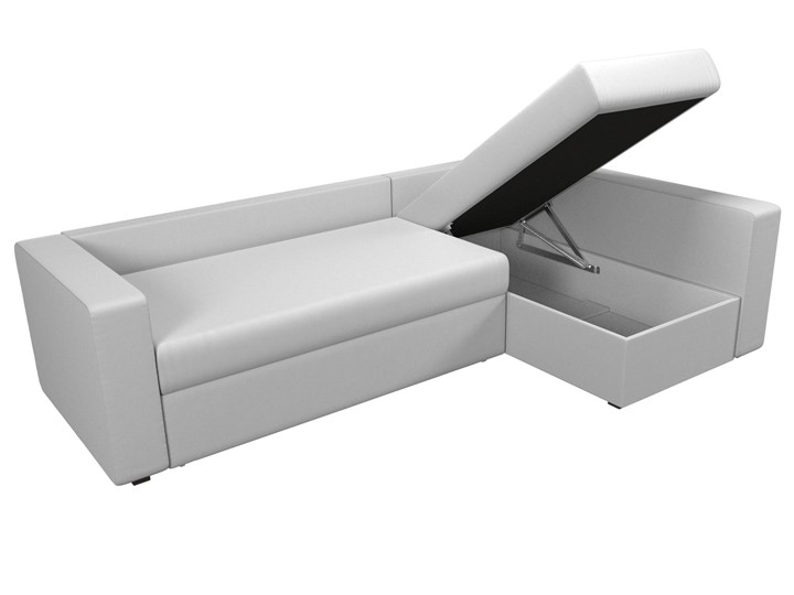 Угловой диван для гостиной Оливер, Белый (экокожа) в Элисте - изображение 7
