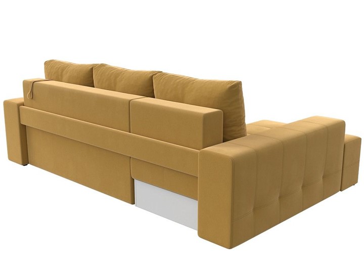 Угловой диван Перри, Желтый (микровельвет) в Элисте - изображение 7