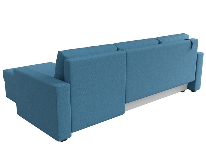Угловой диван Траумберг Лайт, Амур голубой (Рогожка) в Элисте - изображение 5