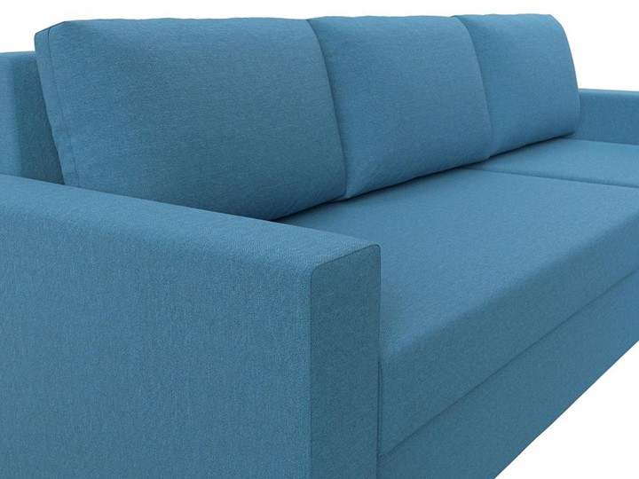 Угловой диван Траумберг Лайт, Амур голубой (Рогожка) в Элисте - изображение 6