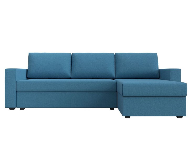 Угловой диван Траумберг Лайт, Амур голубой (Рогожка) в Элисте - изображение 8