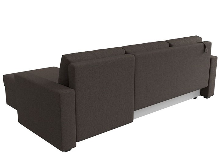 Угловой диван Траумберг Лайт, Амур коричневый (Рогожка) в Элисте - изображение 5