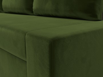 Угловой диван Версаль, Зеленый/Бежевый (микровельвет) в Элисте - предосмотр 3