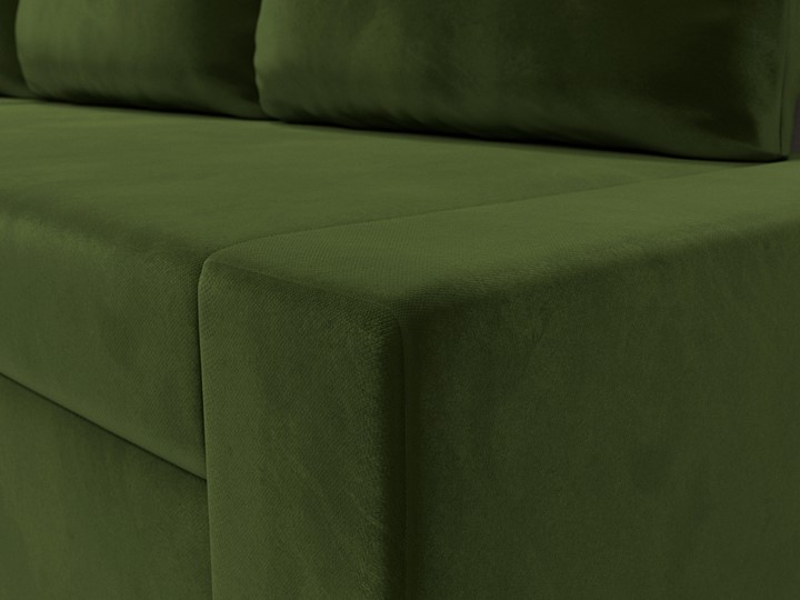 Угловой диван Версаль, Зеленый/Бежевый (микровельвет) в Элисте - изображение 3