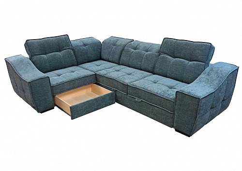 Угловой диван N-11-M ДУ (П1+ПС+УС+Д2+П1) в Элисте - изображение 1