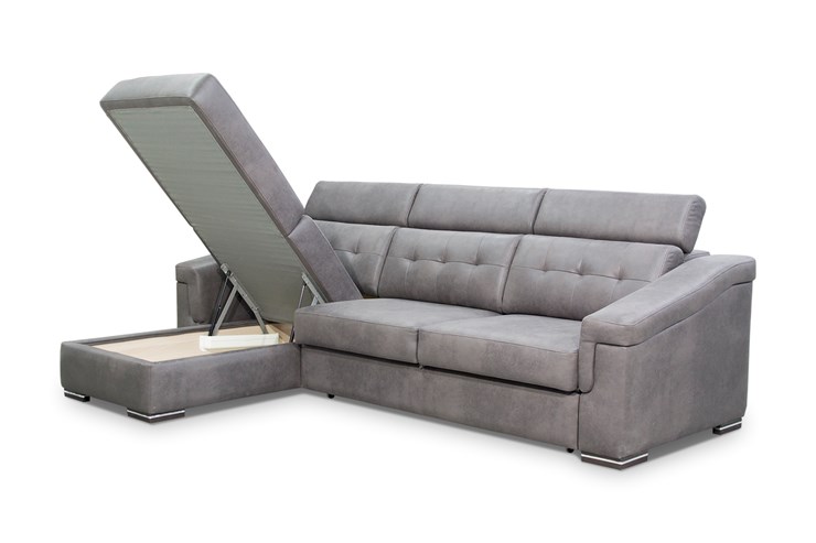 Угловой диван Матрица 27 ТТ с оттоманкой в Элисте - изображение 4