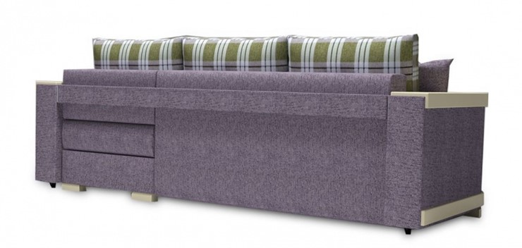 Угловой диван Serena 210 (Uno roze grey + kenturi sage) в Элисте - изображение 1