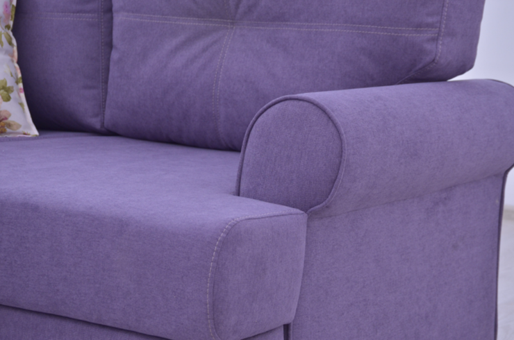 Угловой диван Bianka (Candy plum+Arcadia roze) в Элисте - изображение 4
