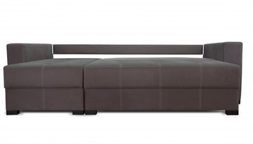 Угловой диван Fashion soft 210 (Uno grey + Brix latte) в Элисте - предосмотр 1