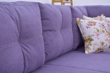 Угловой диван Bianka (Candy plum+Arcadia roze) в Элисте - предосмотр 5