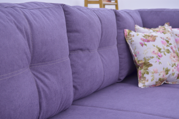 Угловой диван Bianka (Candy plum+Arcadia roze) в Элисте - изображение 5