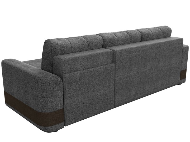 Угловой диван Честер, Серый/коричневый (рогожка) в Элисте - изображение 8