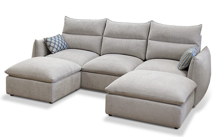 Угловой диван с оттоманкой Лаура в Элисте - изображение 4
