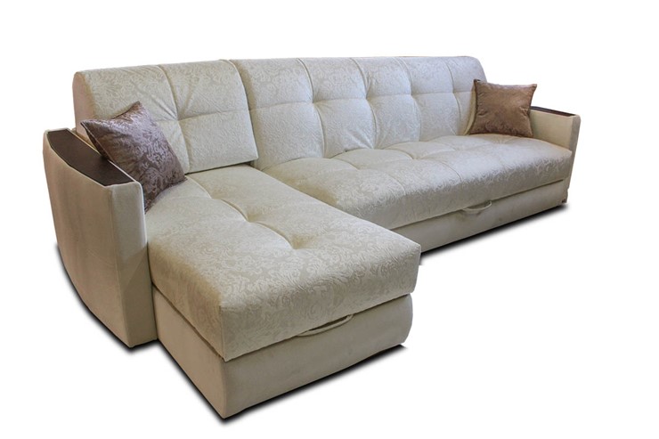 Угловой диван с оттоманкой Аккордеон-К (сп.м. 1500х2050) в Элисте - изображение 2