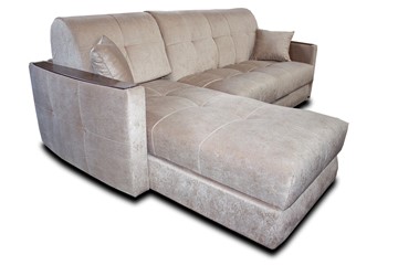 Угловой диван с оттоманкой Аккордеон-К (сп.м. 800х2050) в Элисте - предосмотр 3