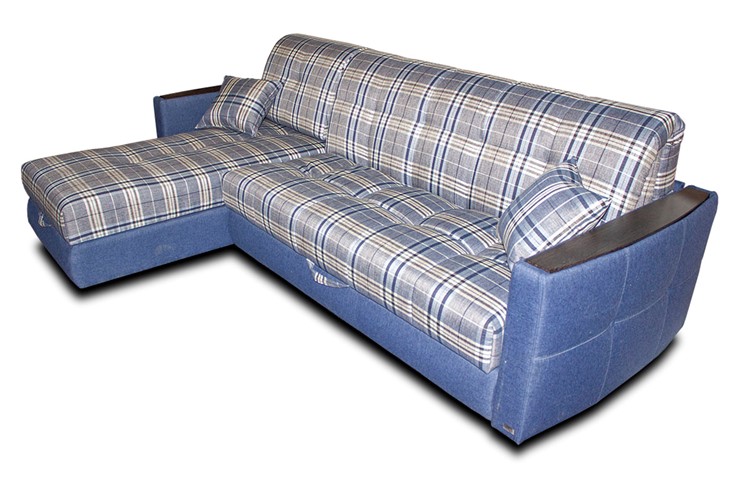 Угловой диван с оттоманкой Аккордеон-К (сп.м. 1500х2050) в Элисте - изображение 4