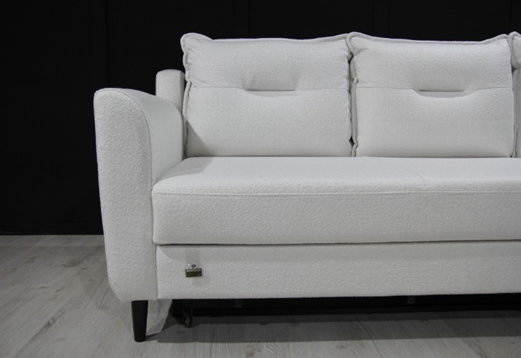 Угловой диван Софи с  оттоманкой на три подушки без короба в Элисте - изображение 2