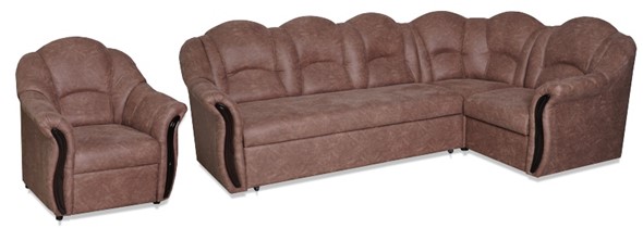 Угловой диван Соня-8 с креслом в Элисте - изображение
