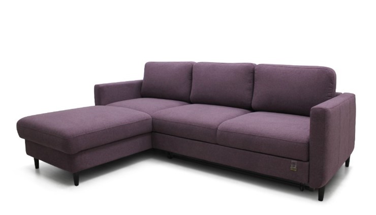 Угловой диван Томас с узкими подлокотниками и оттоманкой в Элисте - изображение 1