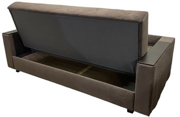 Прямой диван Престиж 15 Боннель+МДФ в Элисте - предосмотр 3