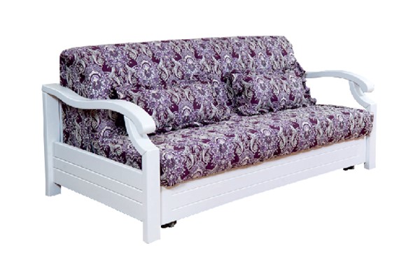 Прямой диван Глория, 1200 ППУ, цвет белый в Элисте - изображение
