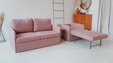 Набор мебели Амира розовый диван + кресло в Элисте - предосмотр 4