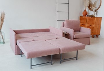 Набор мебели Амира розовый диван + кресло в Элисте - предосмотр 5