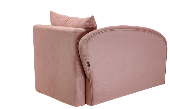 Диван-кровать левая Тедди розовый в Элисте - изображение 3