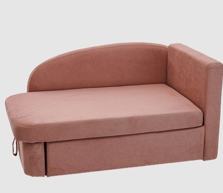 Диван-кровать правая Тедди розовый в Элисте - изображение 2