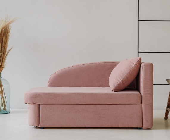 Диван-кровать правая Тедди розовый в Элисте - изображение 11