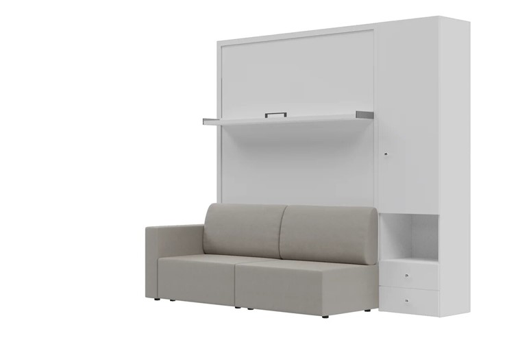 Диван Кровать-трансформер Smart (КД 1400+ШП), шкаф правый, левый подлокотник в Элисте - изображение 2