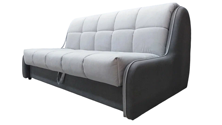 Прямой диван Аккордеон-Кант 1,55, полоска (НПБ) в Элисте - изображение 1