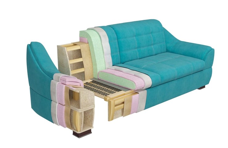 Прямой диван Антарес 1 в Элисте - изображение 14
