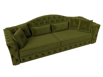Прямой диван Артис, Зеленый (Микровельвет) в Элисте - предосмотр 3