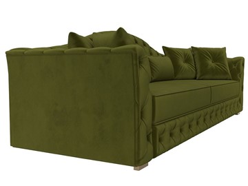 Прямой диван Артис, Зеленый (Микровельвет) в Элисте - предосмотр 5