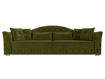Прямой диван Артис, Зеленый (Микровельвет) в Элисте - предосмотр 6