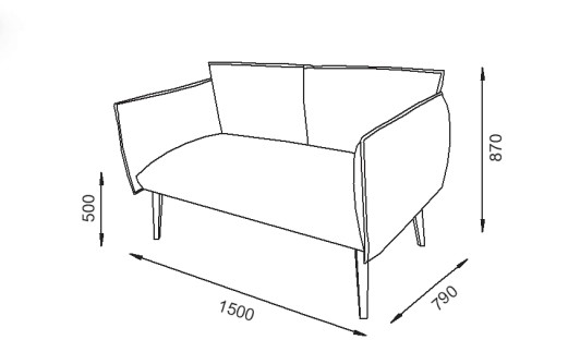 Прямой диван Брайтон 7 в Элисте - изображение 2