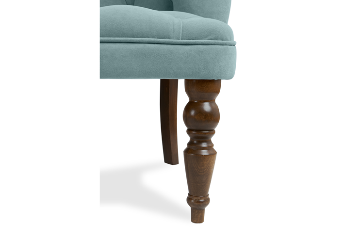 Прямой диван Бриджит мятный ножки коричневые в Элисте - изображение 4