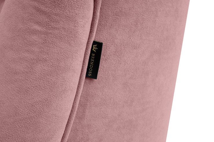 Диван прямой Бриджит розовый ножки коричневые в Элисте - изображение 1