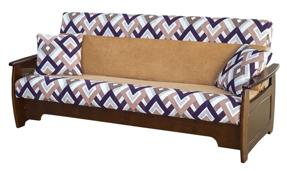 Прямой диван Бриз 2100х860х910, Орех в Элисте - изображение