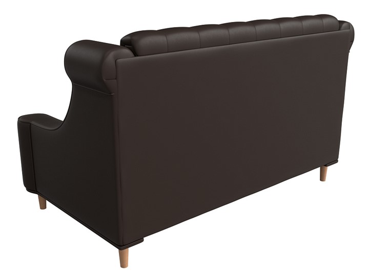 Прямой диван Бронкс, Коричневый (Экокожа) в Элисте - изображение 5