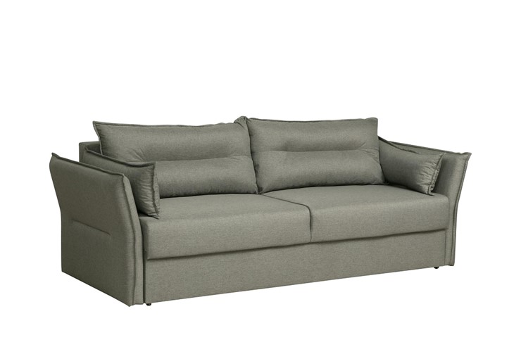 Прямой диван Бруклин 3-х местный, жаккард тесла серый в Элисте - изображение 4