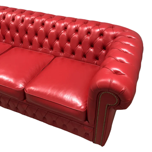 Прямой диван Честер 3М (седафлекс) в Элисте - предосмотр 3