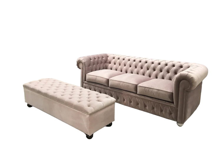 Прямой диван Честер 3М (седафлекс) в Элисте - изображение 5
