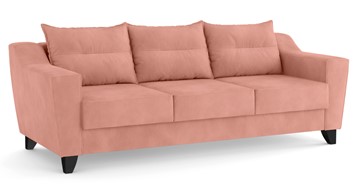 Прямой диван Элиот, велюр аватар розовый 305 в Элисте