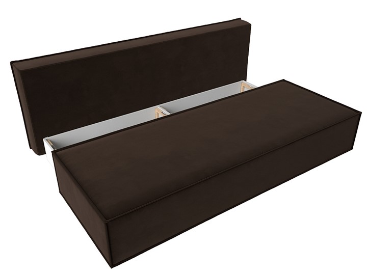 Прямой диван Фабио Лайт, Коричневый (микровельвет) в Элисте - изображение 1