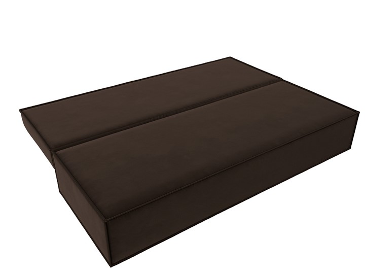Прямой диван Фабио Лайт, Коричневый (микровельвет) в Элисте - изображение 2