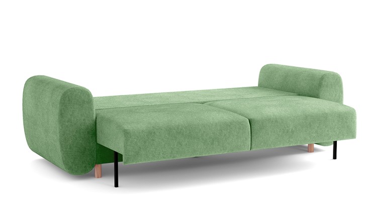 Прямой диван Фабио, велюр киото олива в Элисте - изображение 1