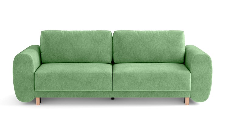Прямой диван Фабио, велюр киото олива в Элисте - изображение 4