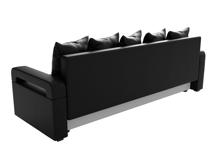 Прямой диван Гермес лайт, Черный (экокожа) в Элисте - изображение 7